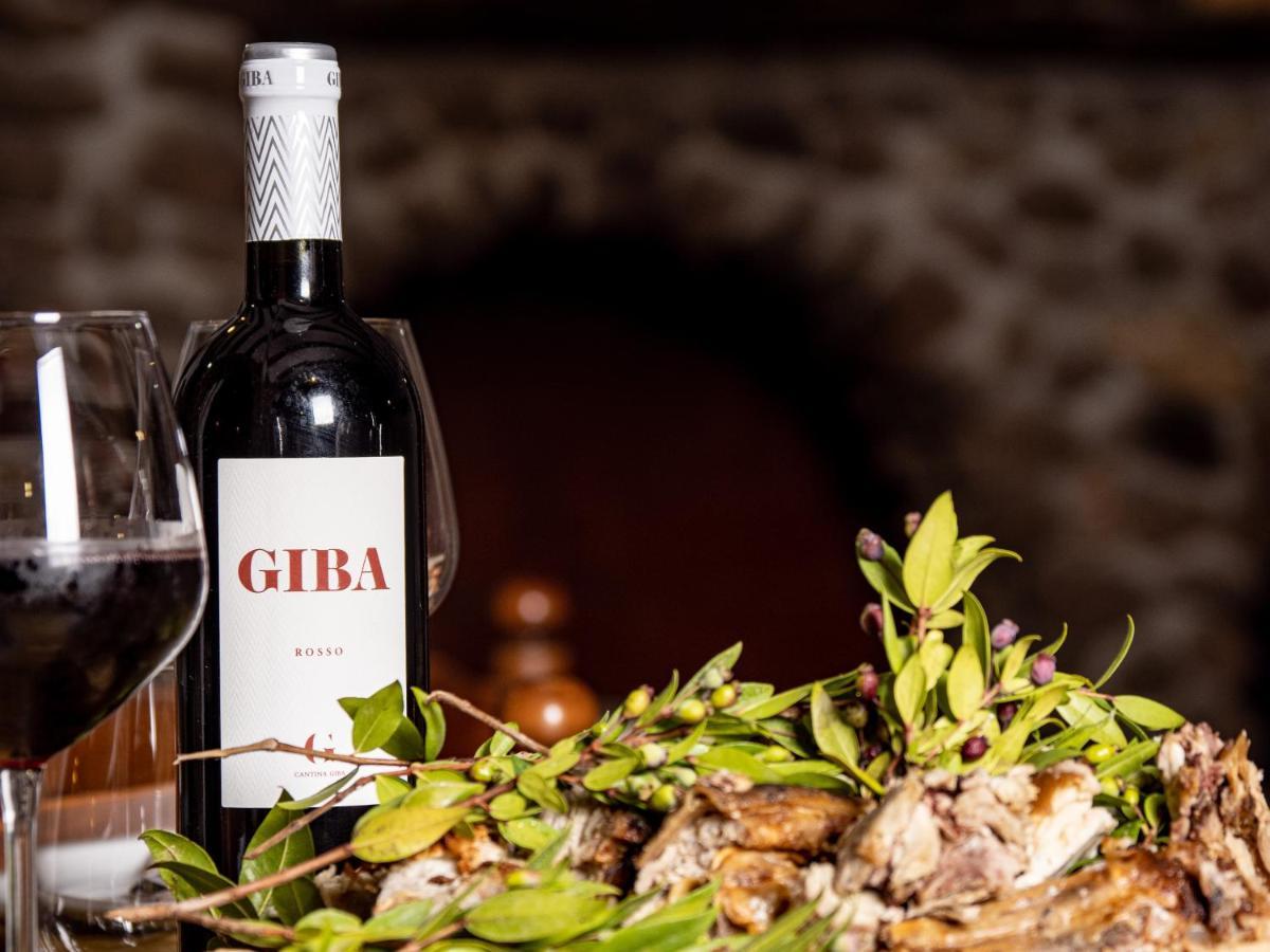 Albergo Ristorante Locanda Rosella Giba Eksteriør bilde
